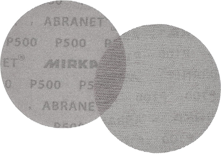 Mirka Abranet Netz-Schleifscheiben Ø 150 mm Klett / Korn P500 / 50 Stk / zum Schleifen von Holz, Spa