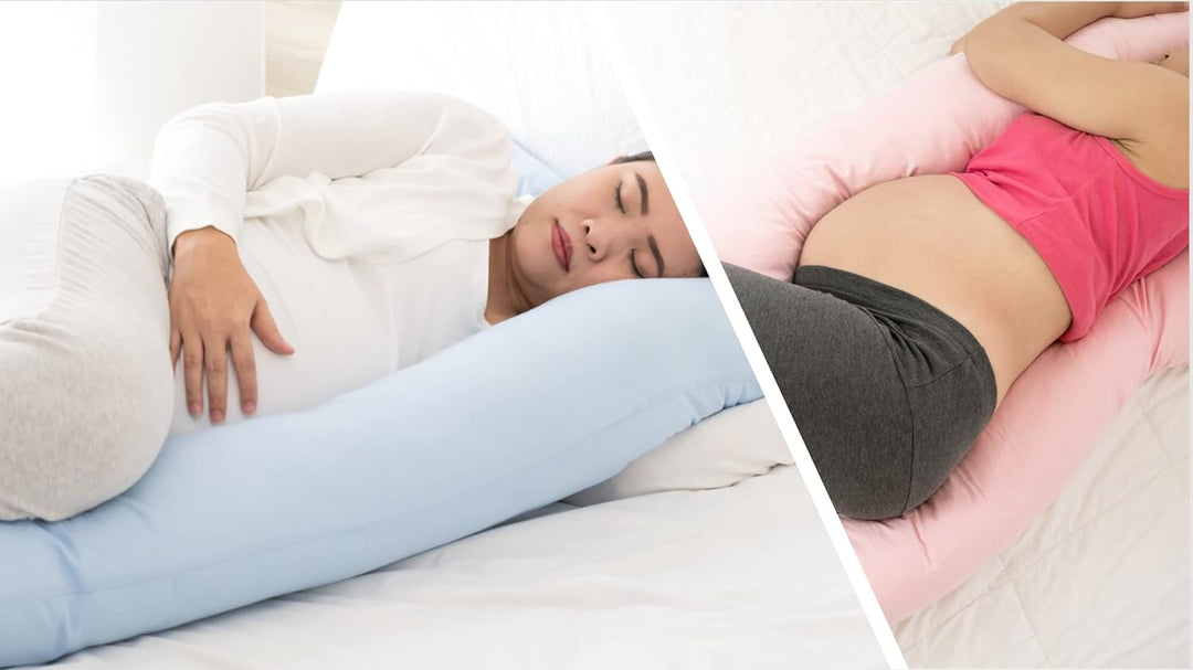 XXL Schwangerschaftskissen Seitenschläferkissen, Lagerungskissen, Baby-Kissen & Stillkissen in U-For