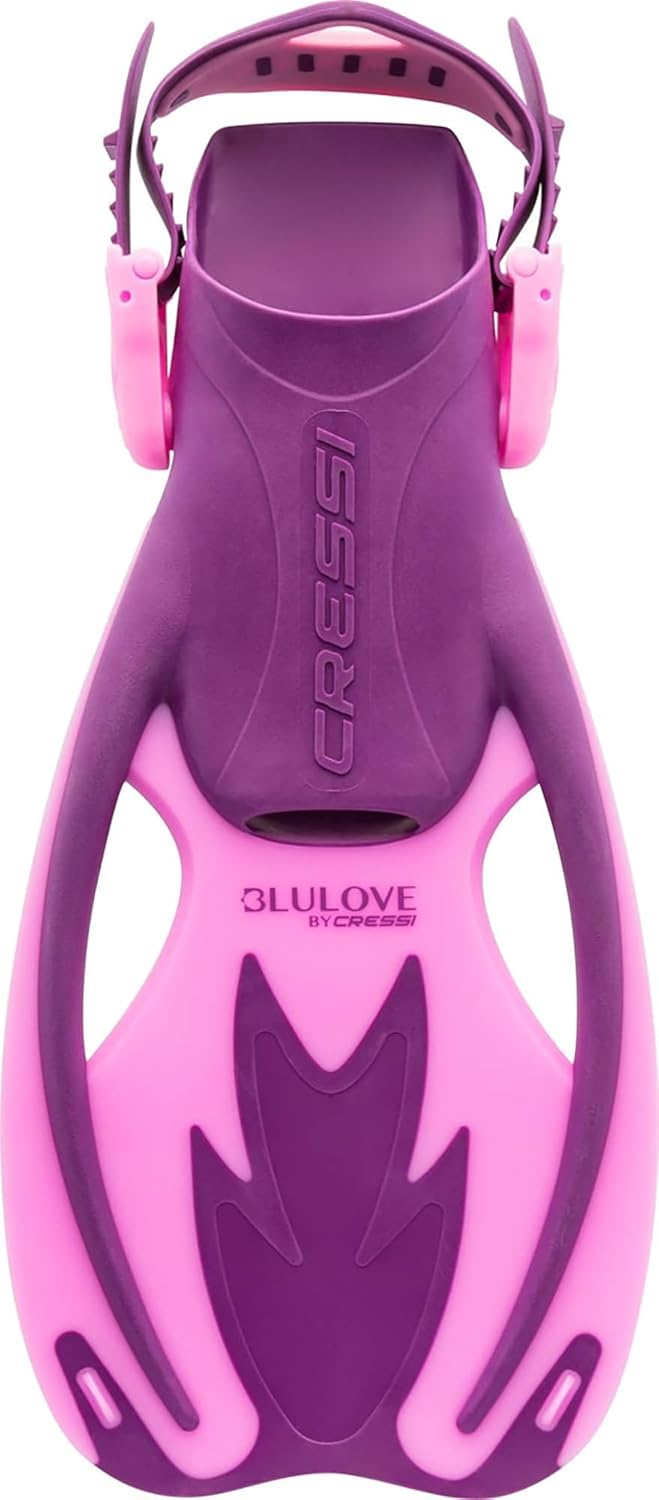 Cressi Rocks Kid - Schnorchelflossen für Kinder, oder Schnorchelset Kinder - Unisex Flossen S/M (32/