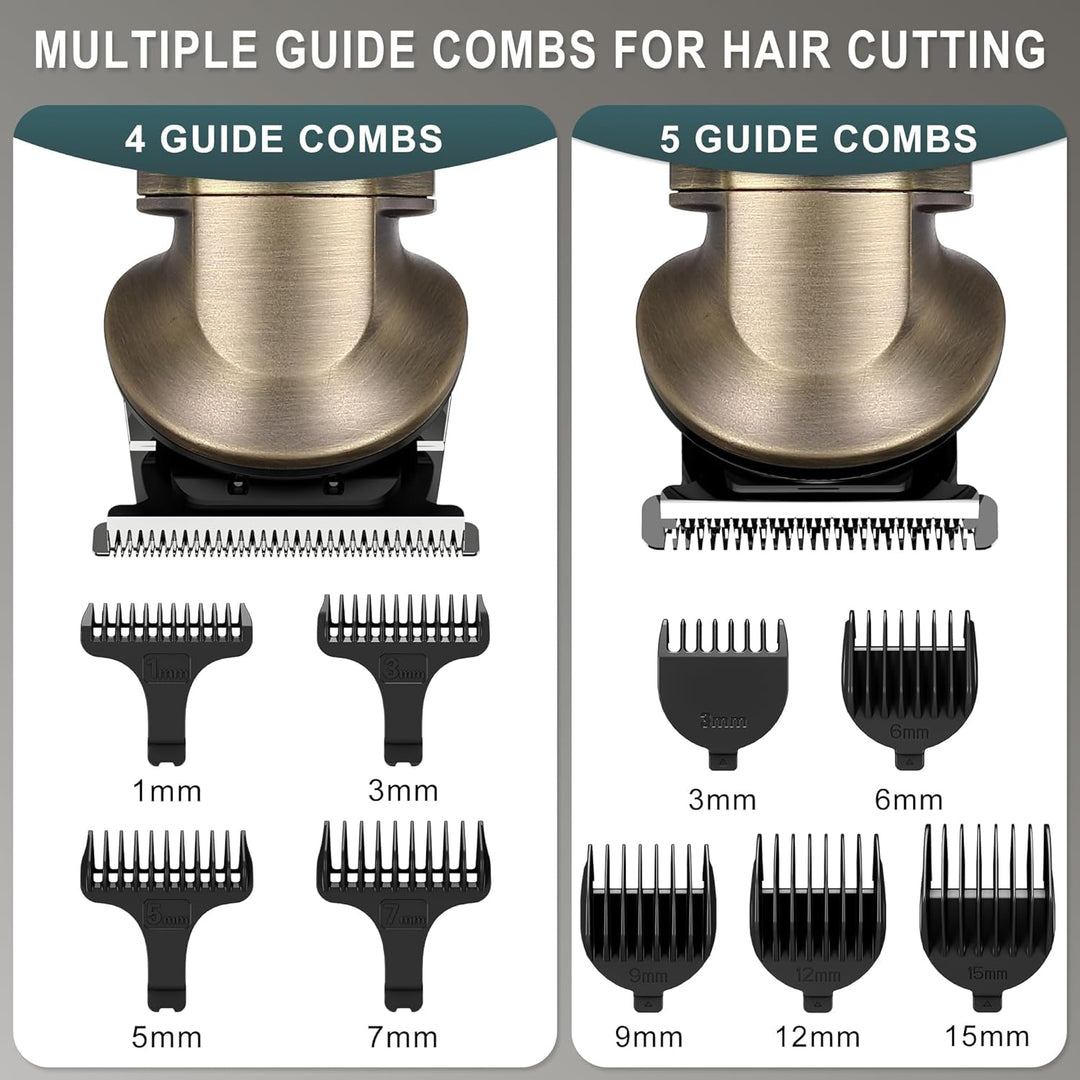 Hatteker Bartschneider Haarschneidemaschine Herren Profi Haarschneider Barttrimmer Haartrimmer Körpe