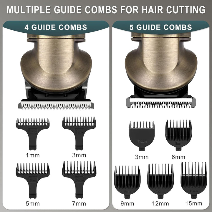 Hatteker Bartschneider Haarschneidemaschine Herren Profi Haarschneider Barttrimmer Haartrimmer Körpe