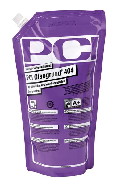 PCI Gisogrund 404 Spezial-Haftgrundierung 1 l Tiefengrund Fliesen Holz - Für Bodenausgleichsmassen,