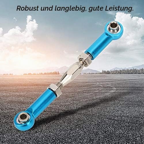T best RC Zugstange, 6 Stücke Einstellbare Servo Links Spurstange Aluminiumlegierung Spannschloss Ro