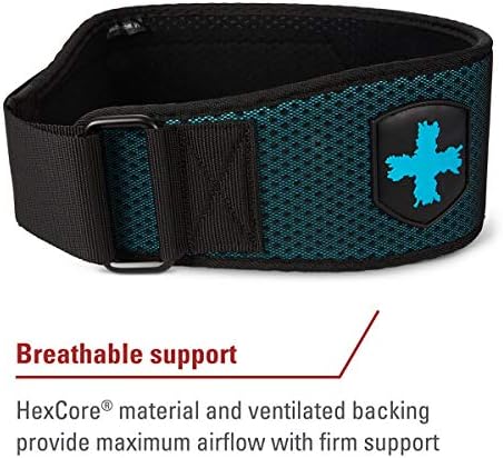 Harbinger Hexcore Weightlifting Belt Himmelblau M, Himmelblau M