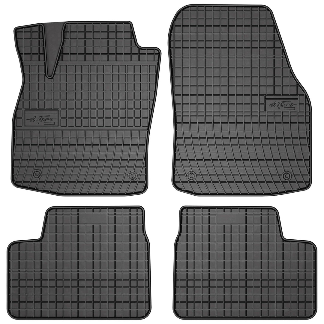 SMK Gummimatten Auto fussmatten Satz für Opel Astra H 2004-2014 Erleben Sie einen neuen Standard des