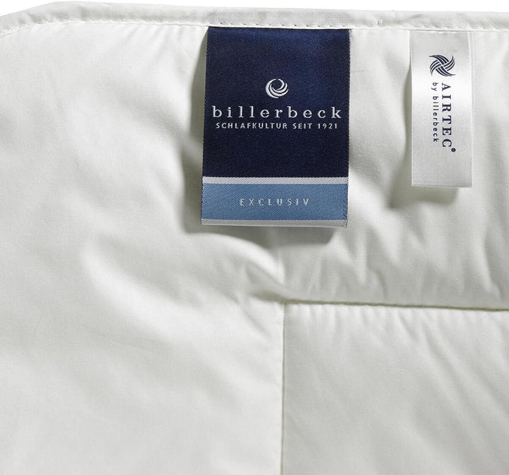 Billerbeck Bettdecke Belair 155 x 220 Warm + Duo Plus Allergiker geeignet atmungsaktiv 155 x 220 cm