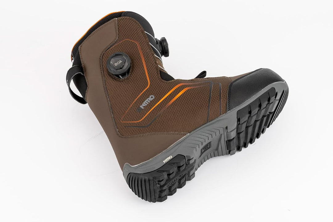 Nitro Sentinel BOA scarpone Snowboard Uomo Grey AI24 Braun MP 29.0 // EU 44 // US 11 Sentinel Boa, B