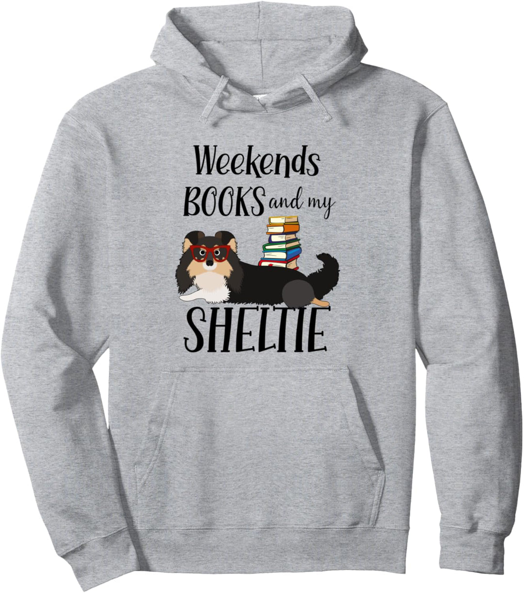 Süsser TRI Sheltie Reader, Bücher, Tri Sheltie Mom Book Lover Pullover Hoodie