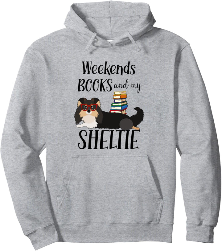 Süsser TRI Sheltie Reader, Bücher, Tri Sheltie Mom Book Lover Pullover Hoodie