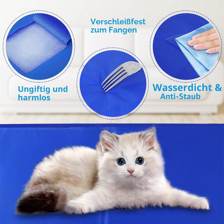 Nobleza - Kühlmatte Hunde Selbstkühlend Ungiftige Gelauflagen Welpe Katzenbett Kühlmatratze im Somme