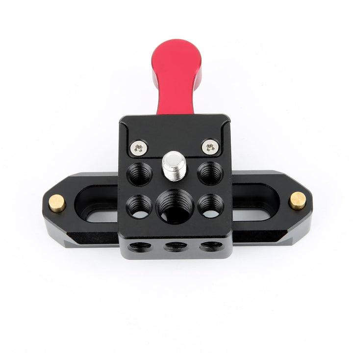 NATO Clamp,NICEYRIG NATO Lock Klemme mit Quick Release Sicherheitsschiene 7cm für LED Video Licht, M