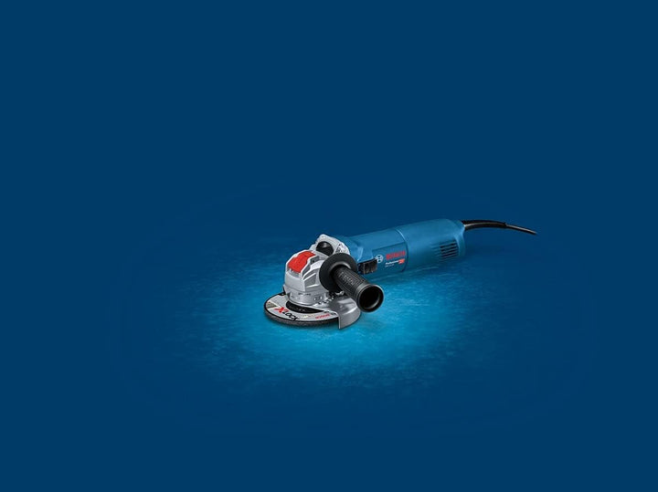 Bosch Professional Winkelschleifer GWX 10-125 (1000 Watt, für X-LOCK Zubehör, ScheibenØ: 125 mm, im
