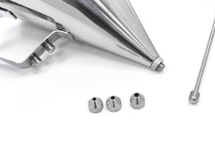 Teigspender 1,6 L Edelstahl inkl. Dosierknopf - Professioneller Teigspender - Hygienisch und langleb