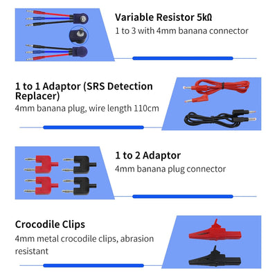 Automotive Messleitungssatz, Rücksonden Isolierungs Piercing Testclip Multimeter Elektrische Tester