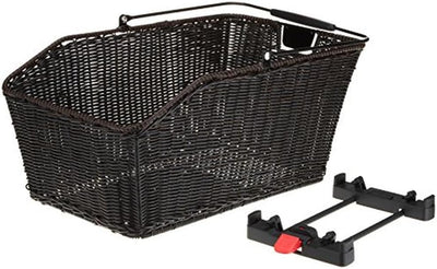 KLICKfix Unisex – Erwachsene Farradtasche Structura Gt Für Racktime, Schwarz, One Size