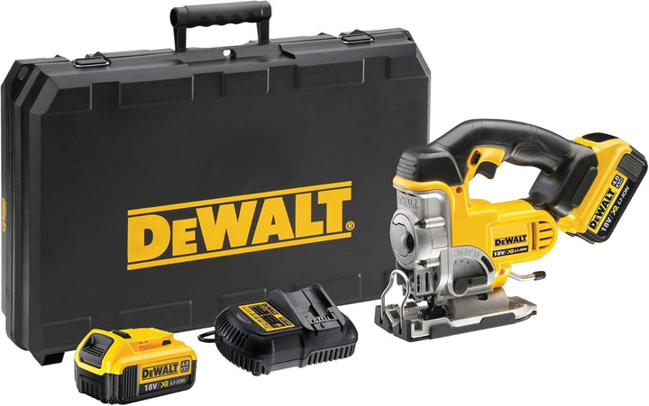 DeWalt DCS331M2 Scie sauteuse 18V LI-ION XR / 4AH Inklusive 2 x Li-Ion XR Akkus Single, Inklusive 2