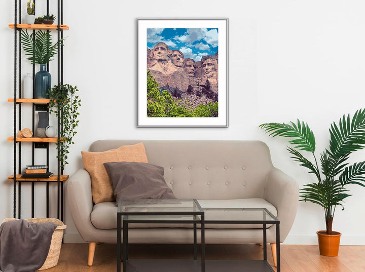 Schipper 609130895 Malen nach Zahlen – Mount Rushmore - Bilder malen für Erwachsene, inklusive Pinse