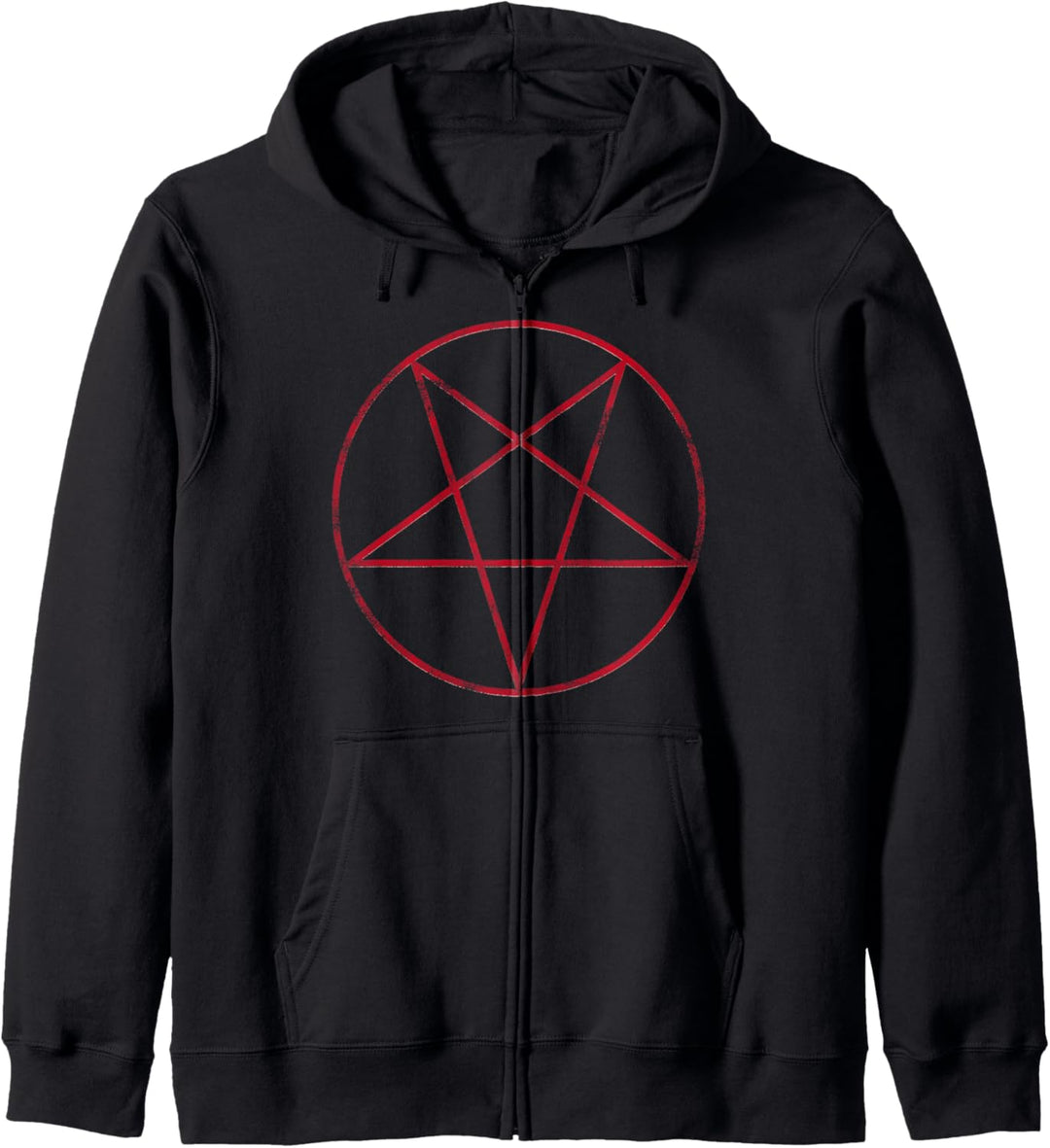 Pentagram Pentagramm Kapuzenjacke