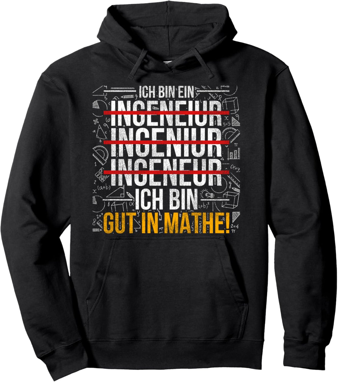 Ich bin gut in Mathe Pullover Hoodie