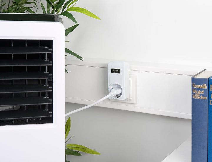 revolt Funkthermostat: Steckdosen-Thermostat mit mobiler Steuereinheit für Heiz- & Klimagerät (Tempe