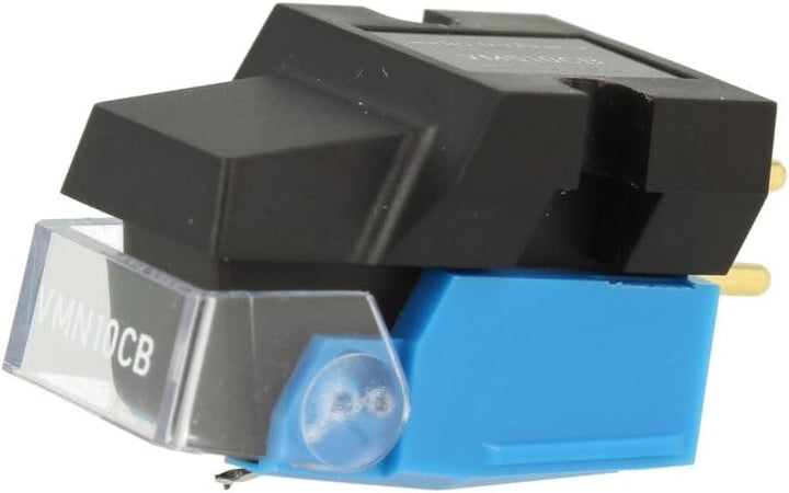 Audio-Technica VM510CB Dual-Moving-Magnet-Stereotonabnehmer mit konischer Nadel Blau Bewegliche Magn