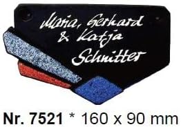 Hebold Moderne Keramikschilder - Einzigartige Haustür- und Namensschilder mit individueller Gravur: