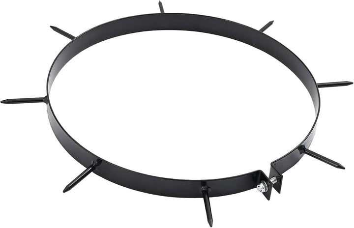 vidaXL Rasen-Aerator-Klemme mit Spikes 5 STK. Ø 30 cm Stahl Ø30 cm, Ø30 cm