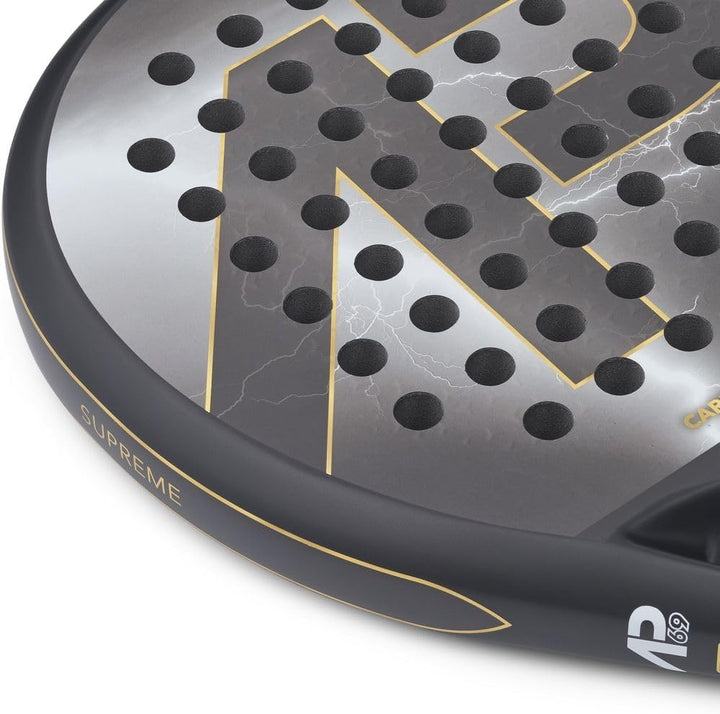 Padelschläger Paddel Tennisschläger | Expert | 100% Carbon-Schicht, Semi-Soft, langlebig, Indoor & O