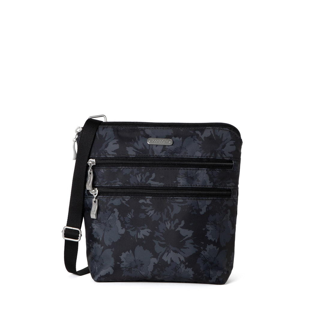 Baggallini Damen Essential Tasche für Frauen-Integrierter RFID-Kartenhalter-Crossbody Geldbörse mit