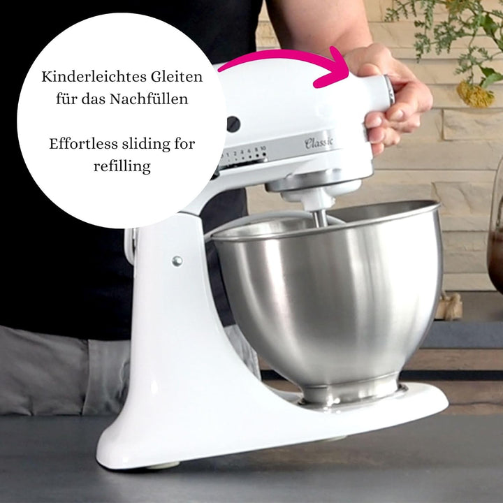 Kitty Professional Gleitfuss "Mover" kompatibel mit 4,3 und 4,8 Liter KitchenAid Küchenmaschinen 4,3