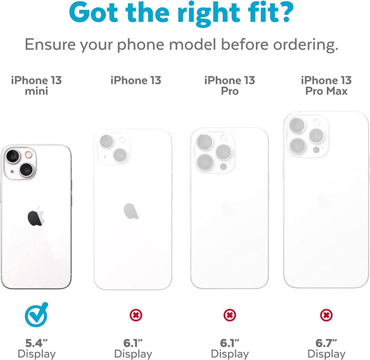 Speck-Produkte Gemshell Clear + MagSafe iPhone 13 Mini/iPhone 12 Mini-Schutzhülle, Transparent/Trans
