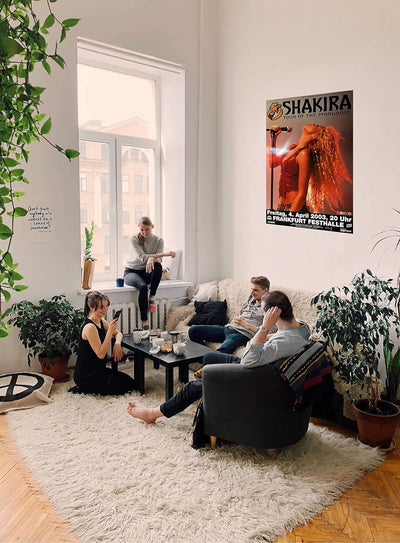 Shakira - The Mongoose, Frankfurt 2003 » Konzertplakat/Premium Poster | Live Konzert Veranstaltung |