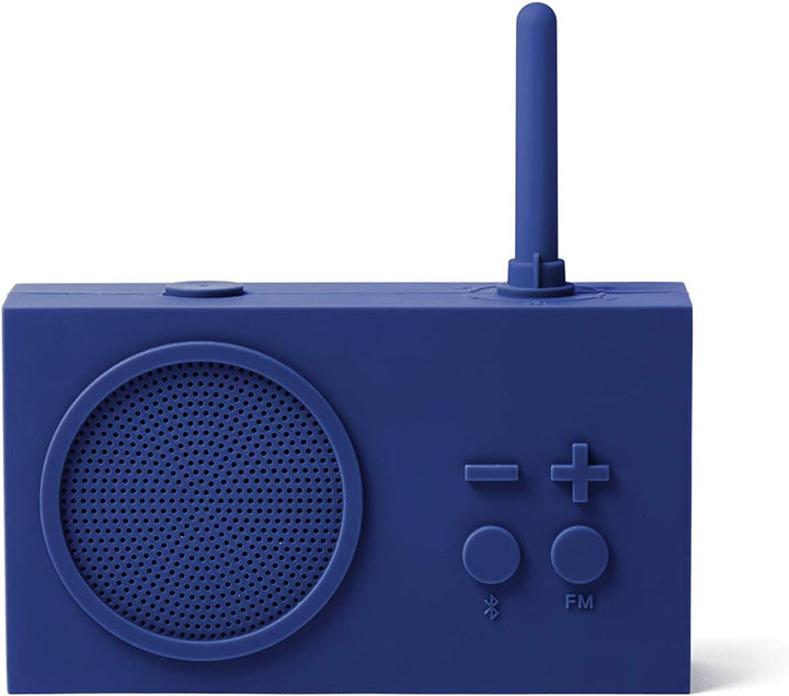 Lexon TYKHO 3 Tragbarer Bluetooth Lautsprecher mit FM Radio, Wasserdicht und Wiederaufladbarer Akku