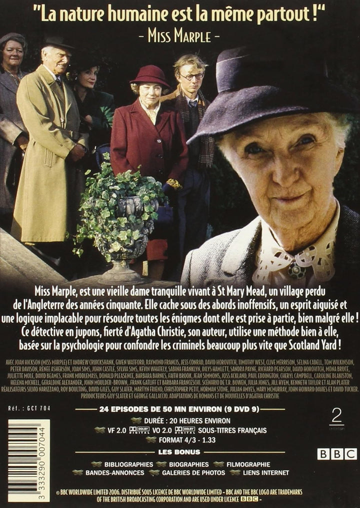 Coffret 9 DVD Miss Marple : l'integrale [FR IMPORT], DVD