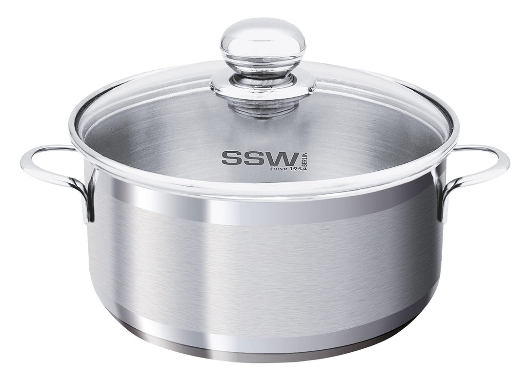 SSW City Bratentopf, Edelstahl, Ø 14 cm, 0,9 l