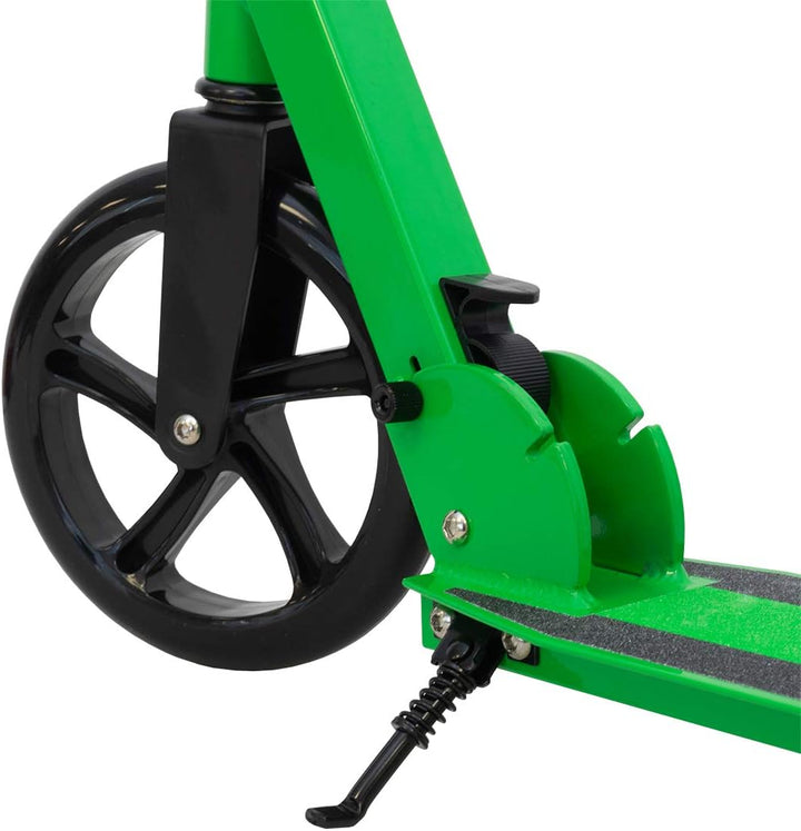 Olssson Roller für Kinder, 3 Räder, ABEC9, LED-Licht, verstellbarer Lenker Hopp, Grün, Hopp, Grün