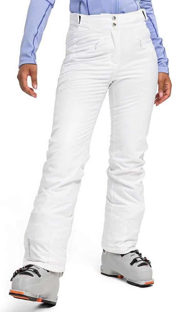 Maier Sports Allissia Slim, Enganliegende Damen Skihose, wasserdichte Schneehose, Stretchmaterial un