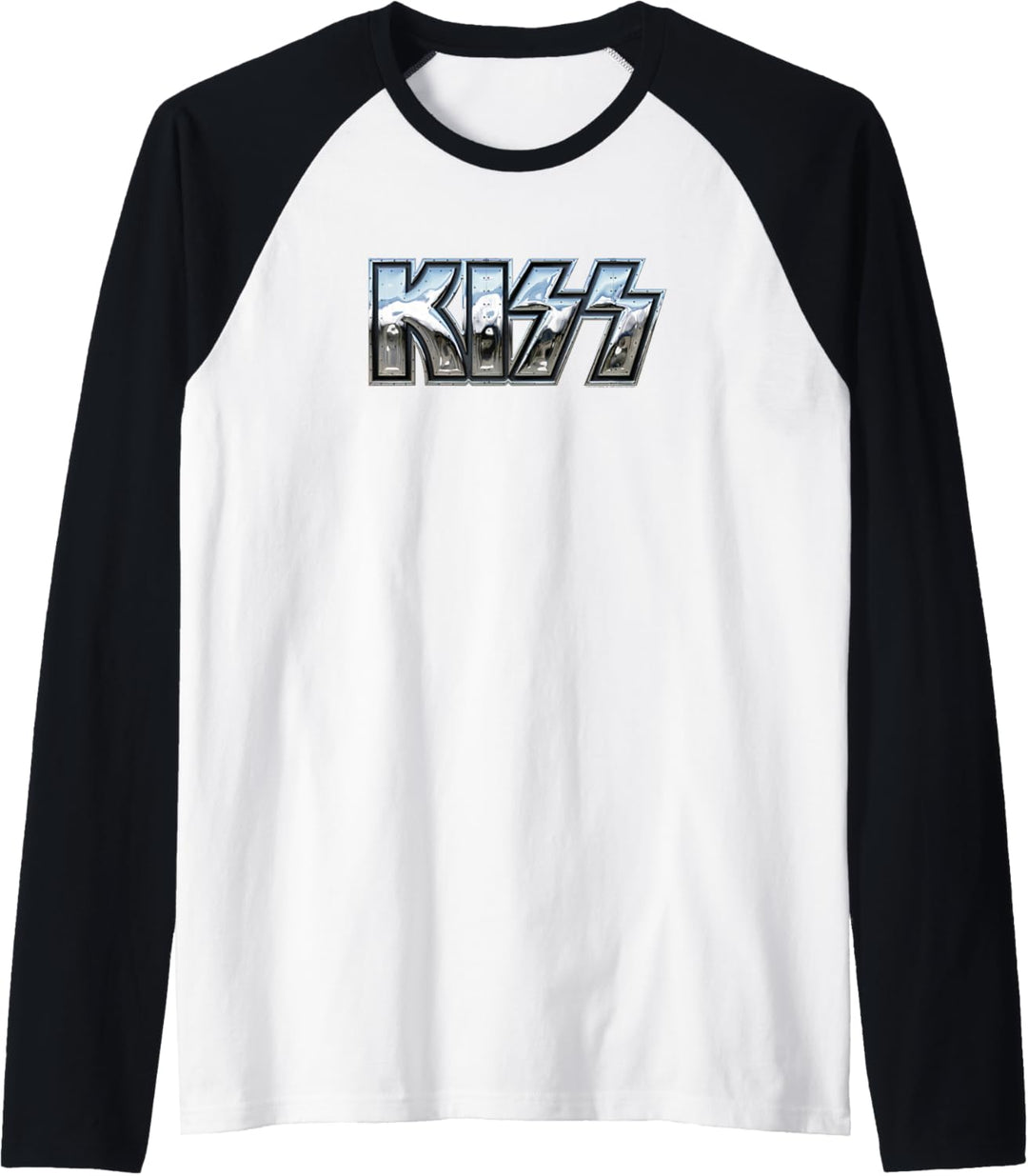 KISS - Schwermetall-Logo Raglan