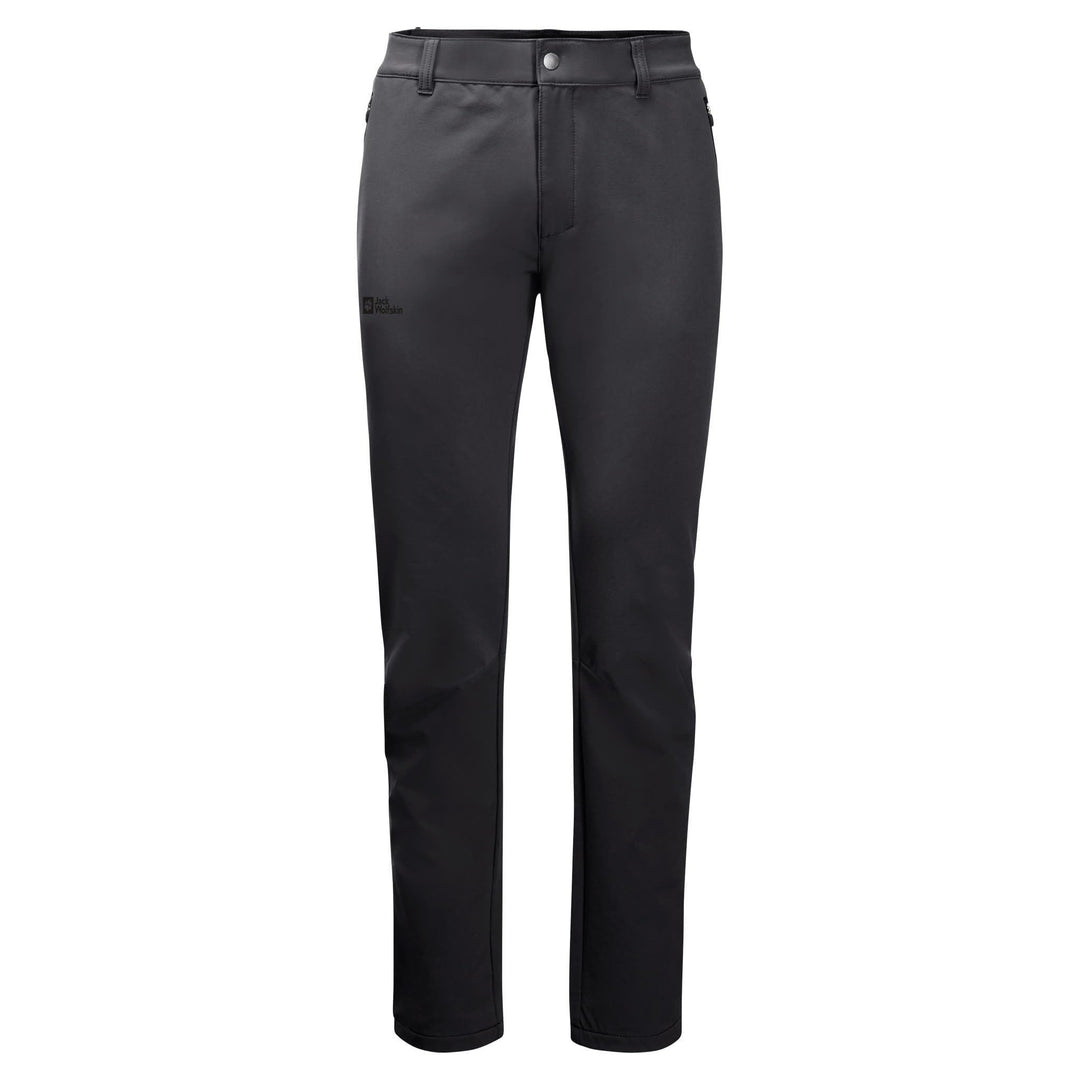 Jack Wolfskin Herren Wanderhose Activate Thermic Pants M 48 Schwarz, 48 Schwarz