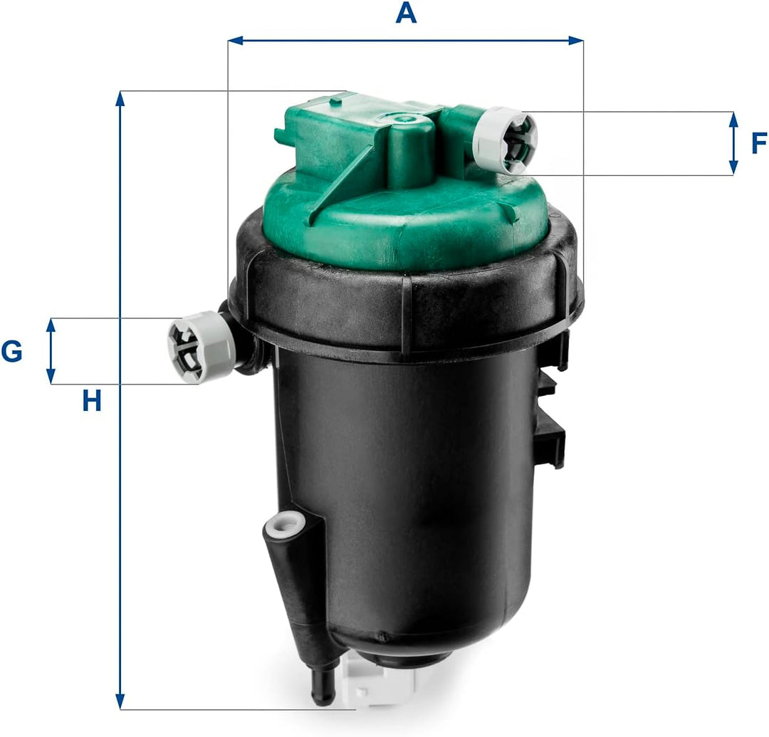 Ufi Filters 55.145.00 Dieselfilter für Autos