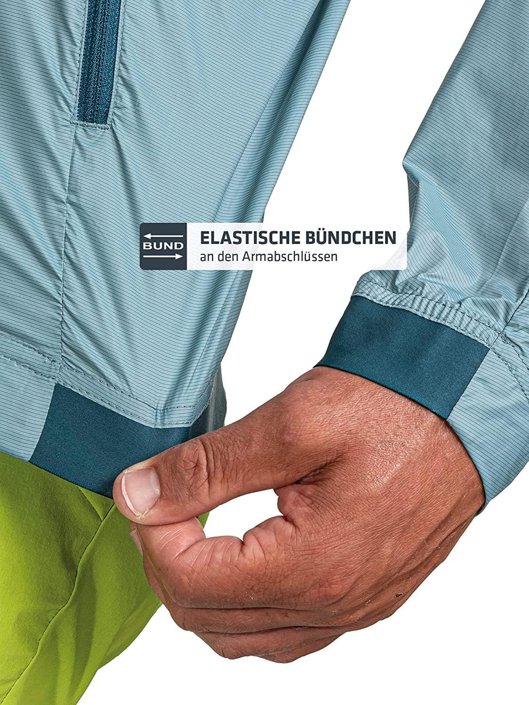 Schöffel Herren Jacket Bygstad M, winddichte Wanderjacke, Windbreaker mit kühlenden Graphene Fasern