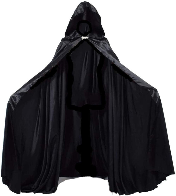 GRACEART Damen Cape Umhang Mit Kapuze Mittelalter Mantel Lang Halloween kostüm Für Hochzeit Braut Ab