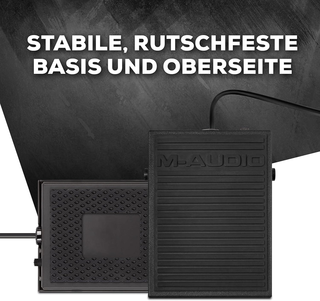 M-Audio SP-1 - Universal Sustain Pedal / Dämpferpedal für Keyboards, Schwarz, SP-1