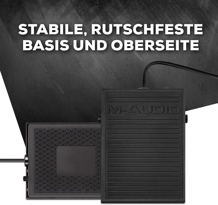 M-Audio SP-1 - Universal Sustain Pedal / Dämpferpedal für Keyboards, Schwarz, SP-1