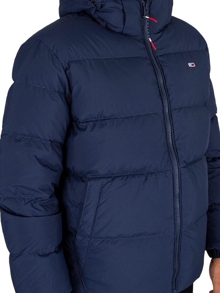 Tommy Jeans Herren Tjm Essential Down Jacket Dm0dm15447 Daunenjacken (1er Pack) L Blau, L Blau