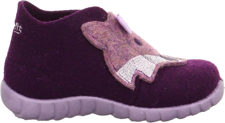 Superfit Mädchen Happy Hausschuhe 25 EU Lila 8510, 25 EU Lila 8510
