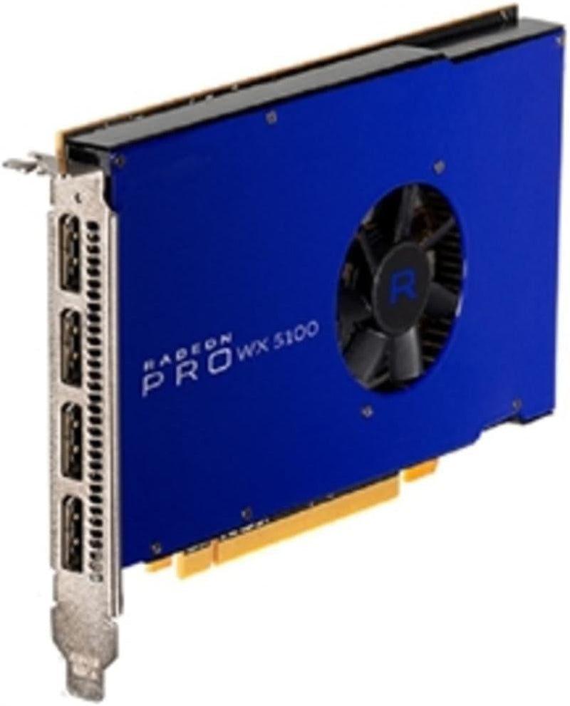 AMD – FirePro Radeon Pro WX 5100 8 GB PCIe 3.0 16 x 4 x DP Retail in GPU-Speicher