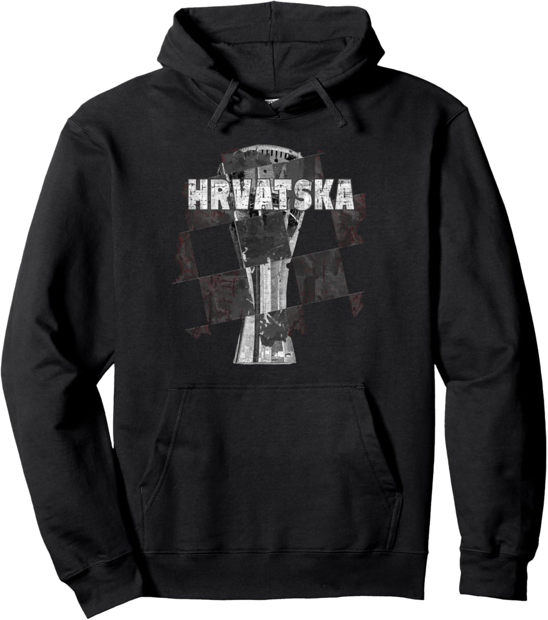 Hrvatska Vukovar Vodotoranj Kroatien Pullover Hoodie