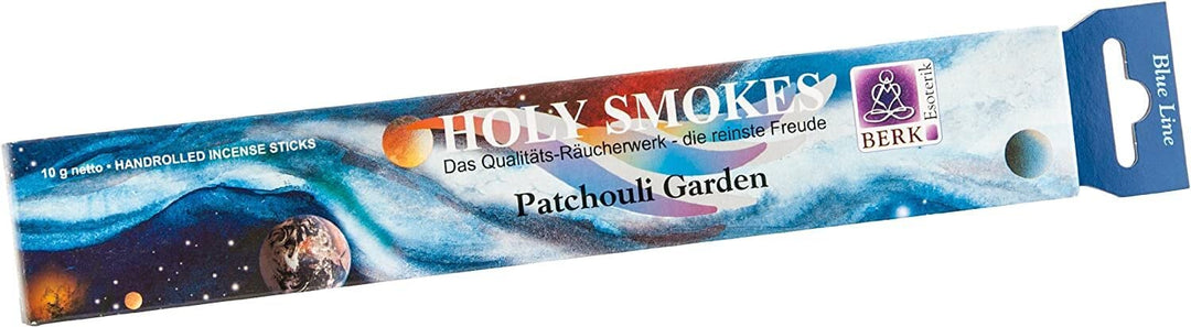Berk - Räucherstäbchen - Blue Line - Patchouli Garden - Blue Line - 10 Packungen, 10 Packungen