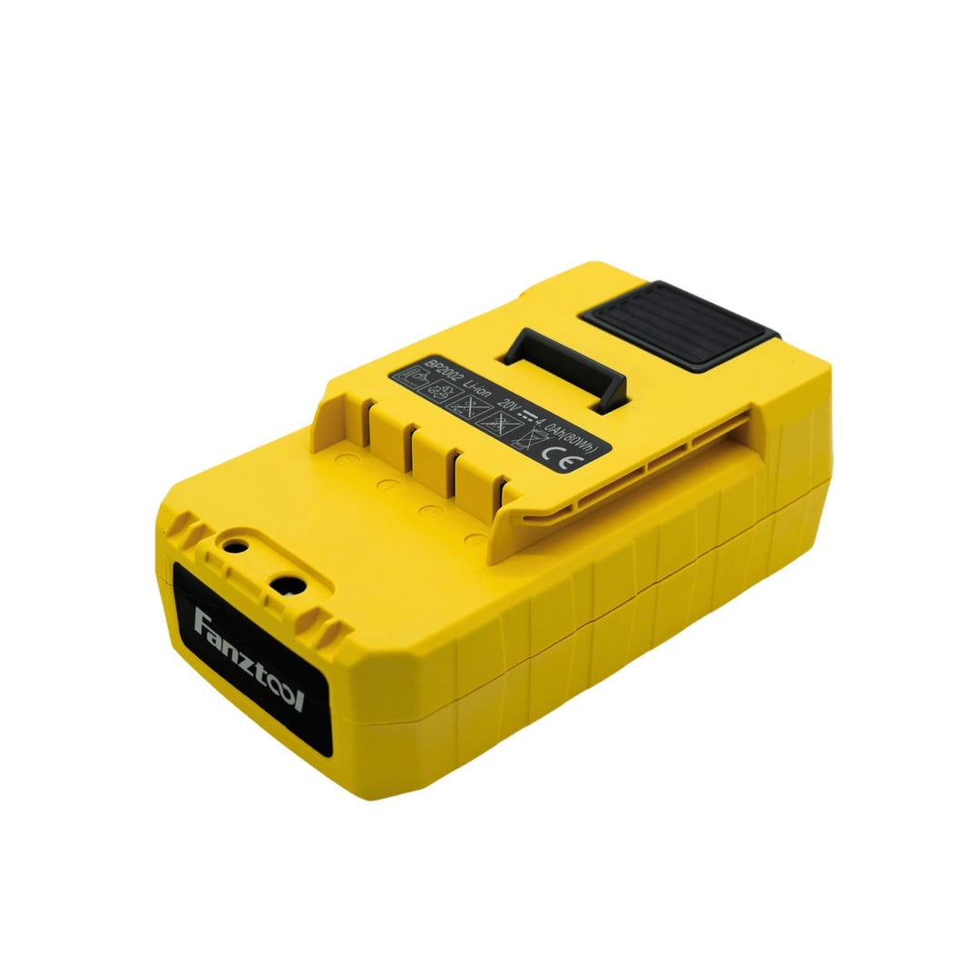 FANZTOOL 20V Ersatz-Akku, 4000 mAh Lithium Werkzeugakku für alle FANZTOOL Geräte Ersatz-Akku 4Ah, Er